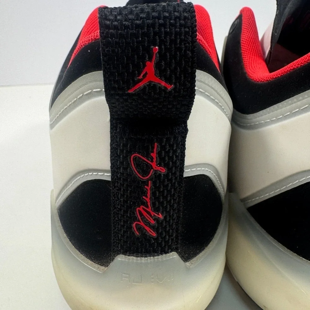 Jordan One Take 4 Men Basketball‎ Shoes White Black Red Size 12